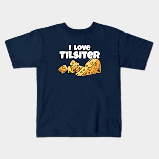 I Love Tilsiter Kids T-Shirt